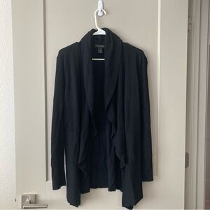 White House Black Market Black Cardigan